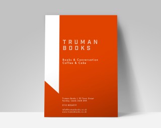 Truman Books printed collateral